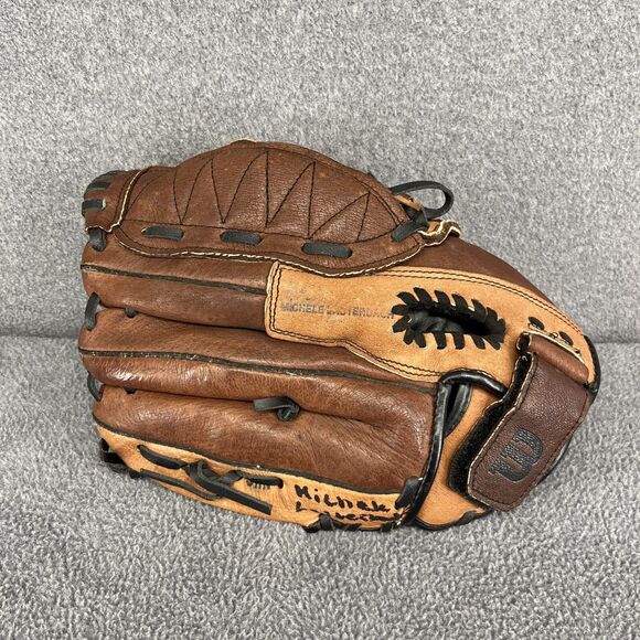 Wilson A440 11.5” Girl’s Monster Web Fastpitch Softball Glove Left Hand FP 115 - Picture 7 of 9